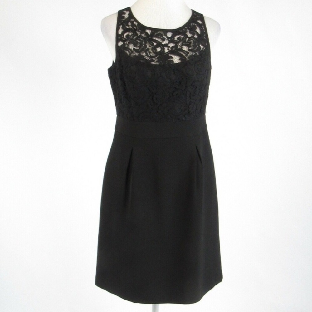 White House/Black Market Black Sheath Dress
